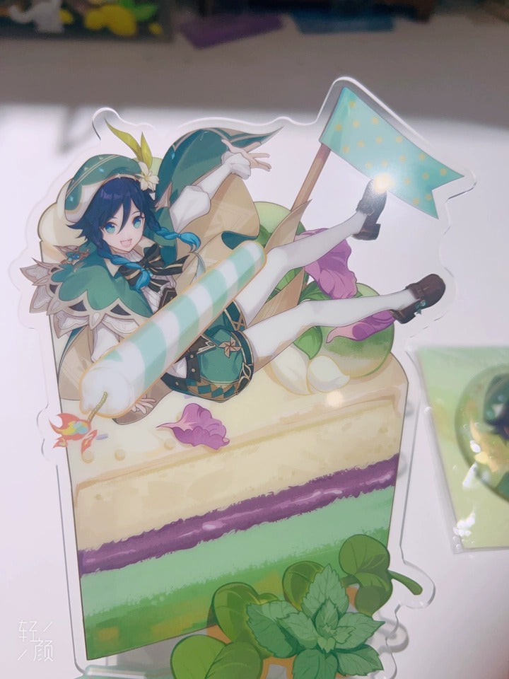Genshin Impact Acrylic Standee & Karten Set Captured Moments