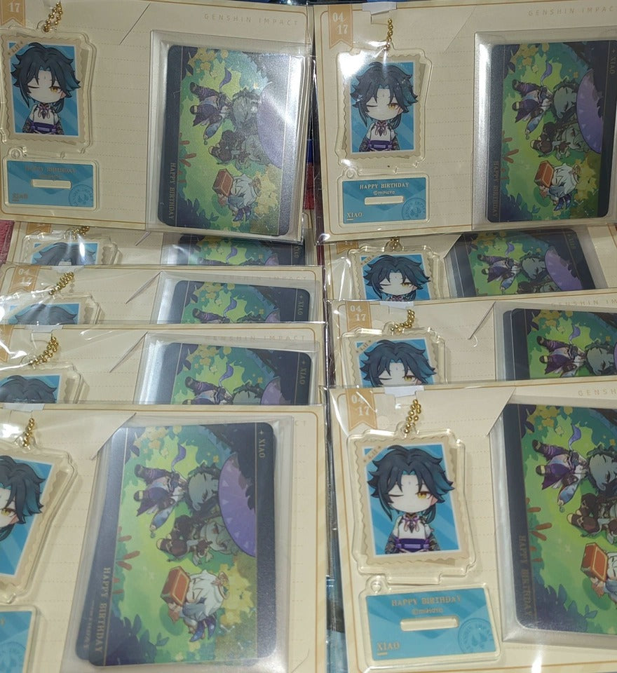 Genshin Impact Acrylic Standee & Karten Set Captured Moments