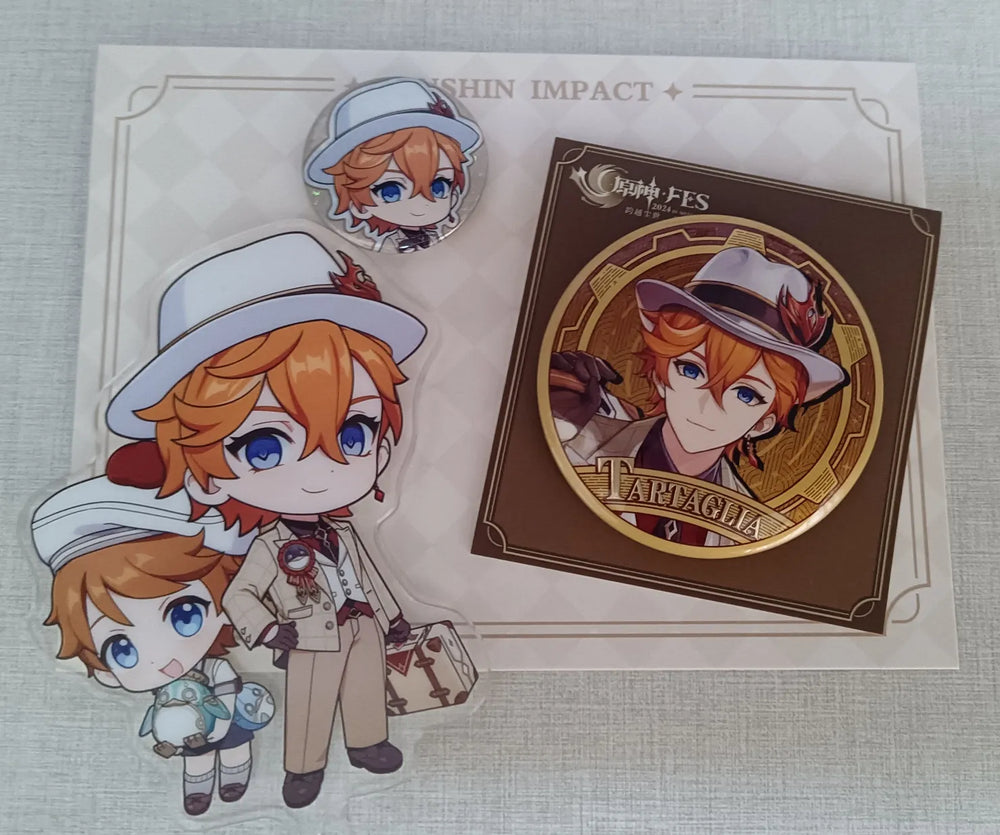 Genshin Impact Bottons de Personagens Carnival Reunion 2024