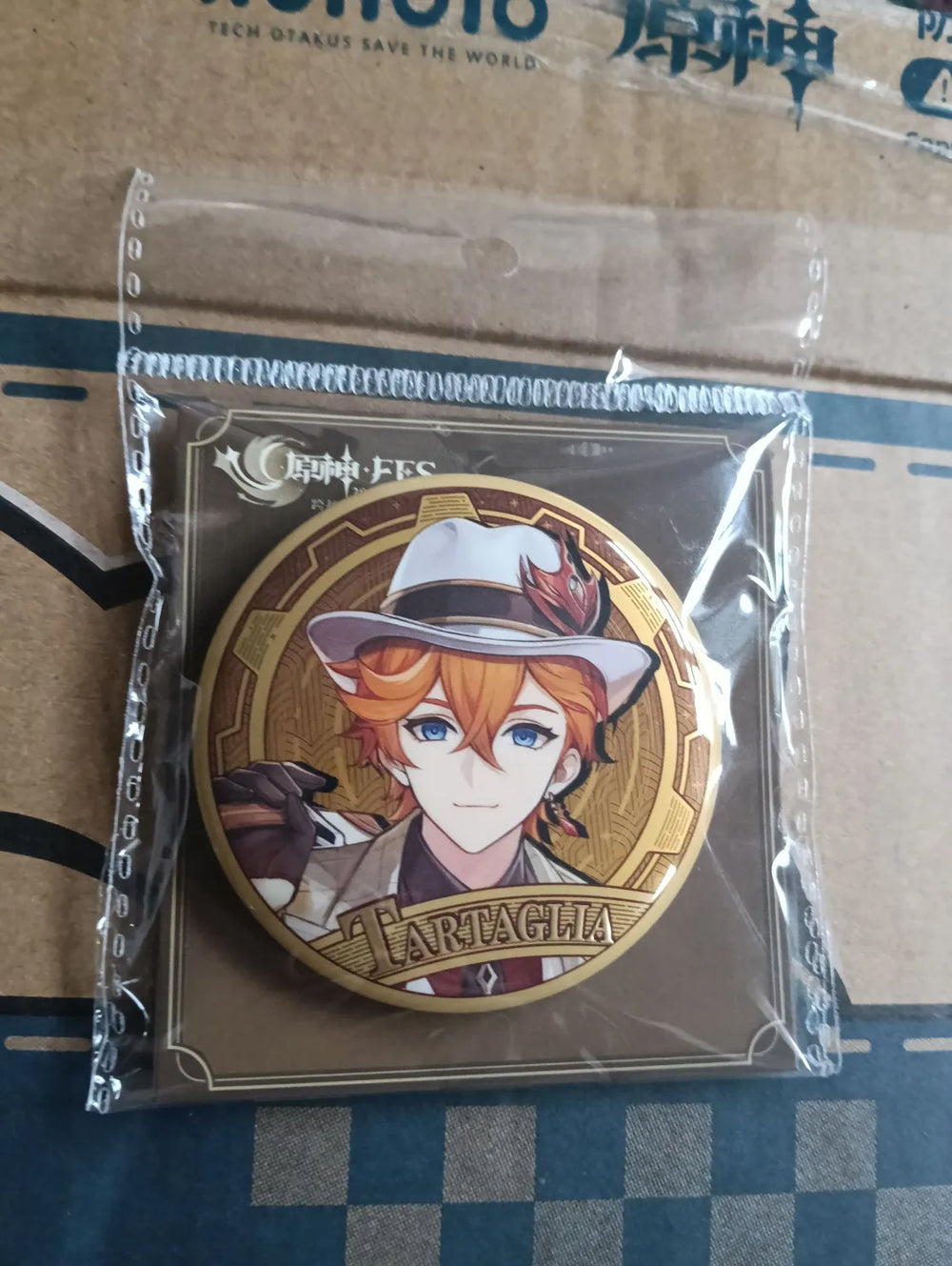 Genshin Impact Bottons de Personagens Carnival Reunion 2024