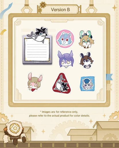 Genshin Carnival Reunion sticky notes and sticker set sticker display