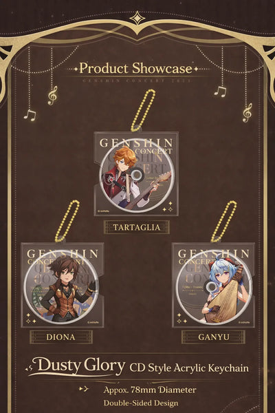 Genshin Impact character badge worn on outfit bag decoration daily use