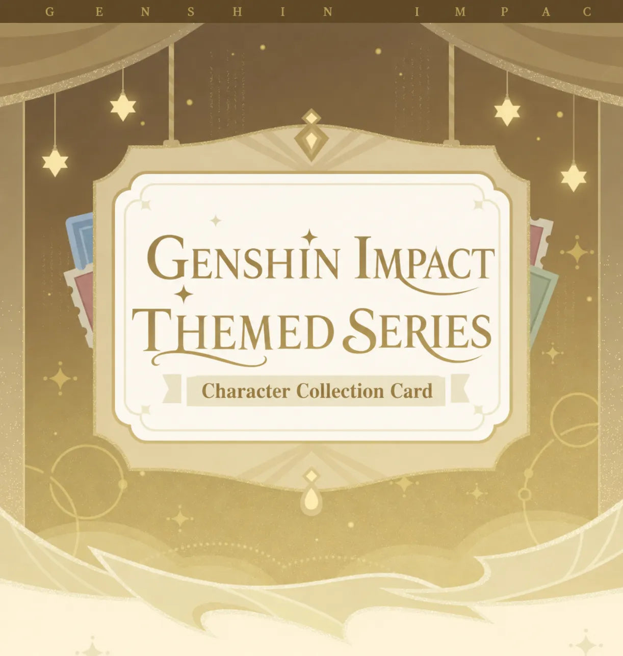 Genshin Impact character collection card product details and specifications