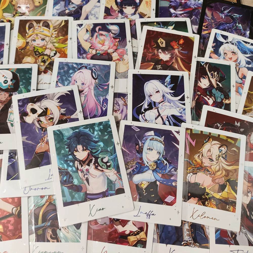 Genshin Impact Themenserie Charakter-Sammelkarten Geschenkbox