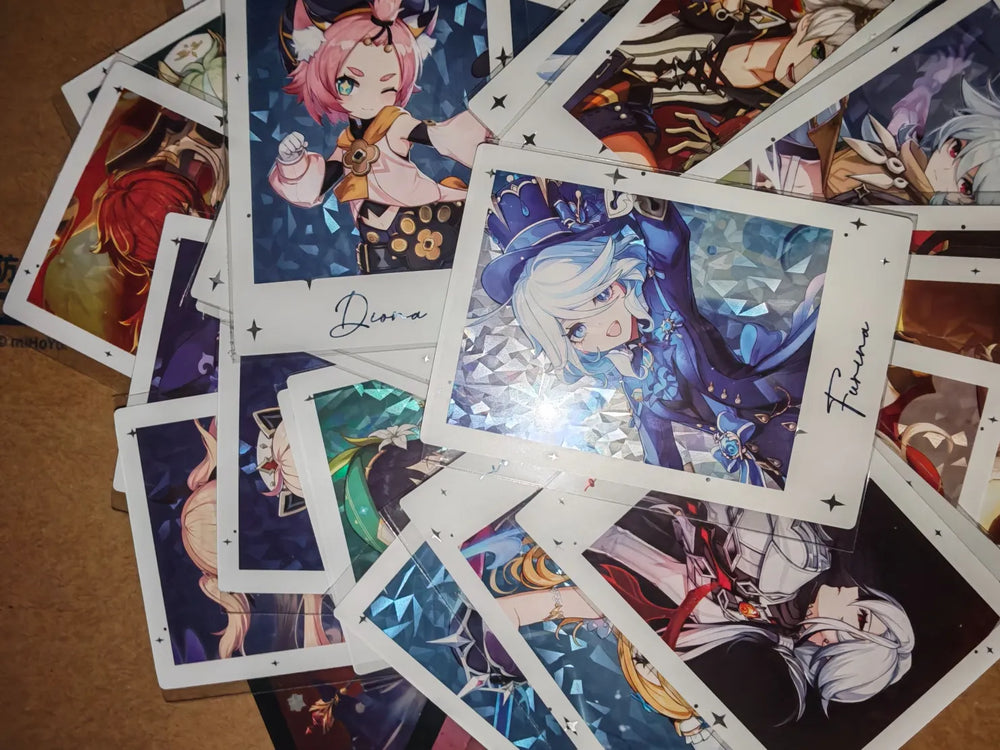 Genshin Impact Themenserie Charakter-Sammelkarten Geschenkbox