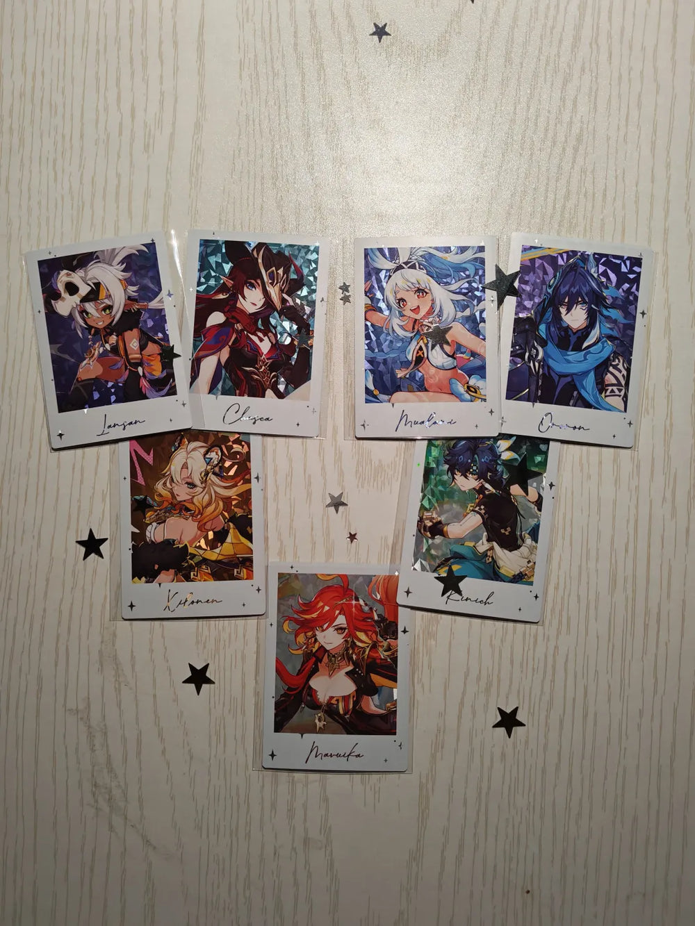 Genshin Impact Themenserie Charakter-Sammelkarten Geschenkbox
