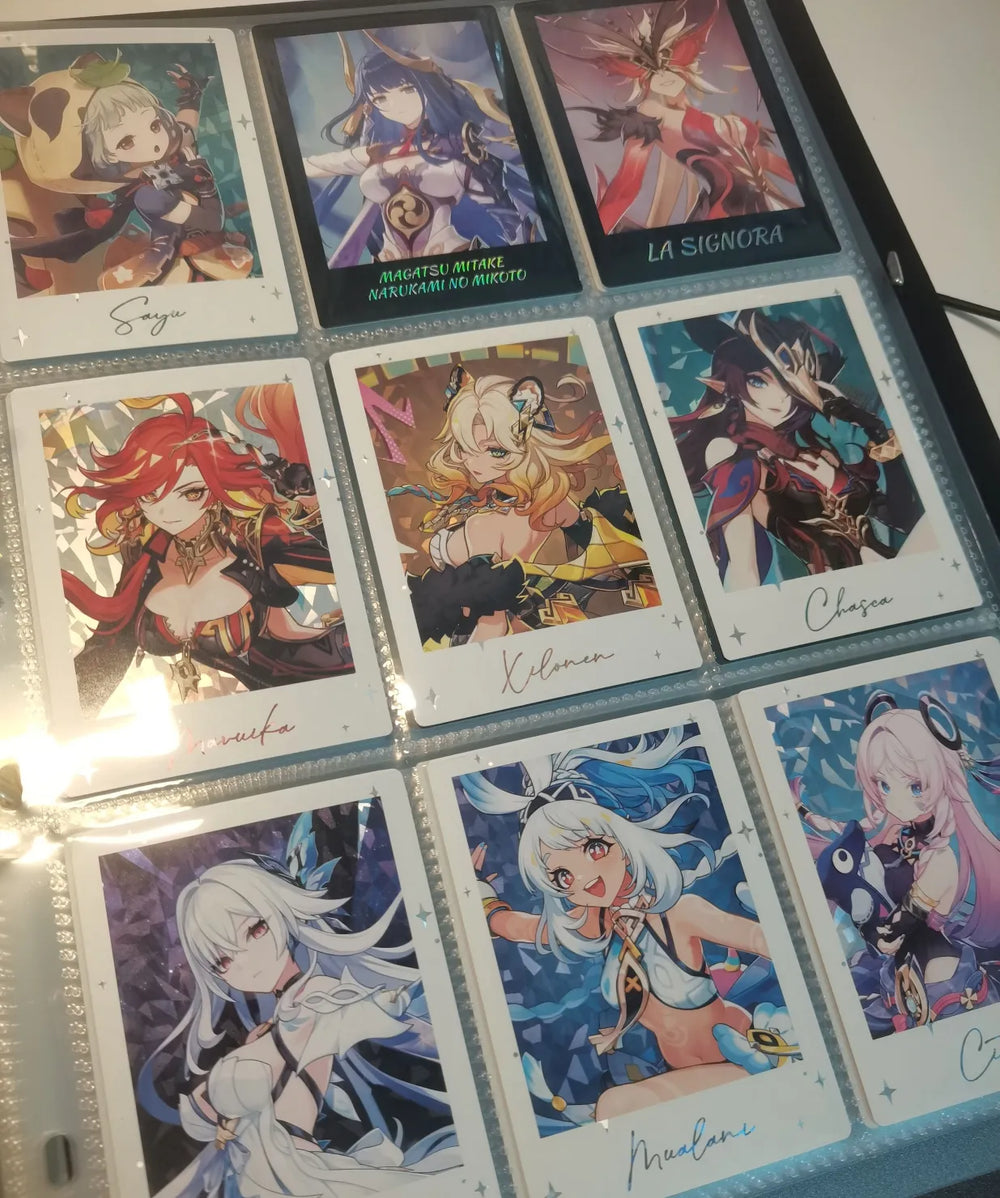 Genshin Impact Themenserie Charakter-Sammelkarten Geschenkbox