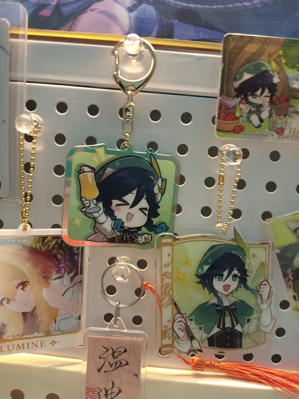 Genshin Impact Chibi Emoji Series Acrylic Keychain – Mondstadt