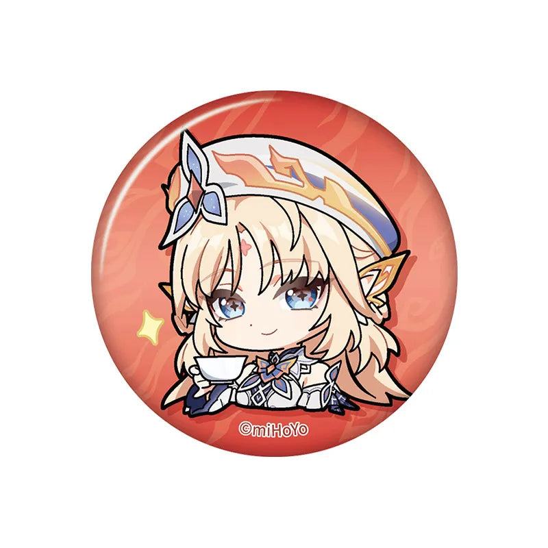 Genshin Impact Chibi Expression Pack Nicole badge