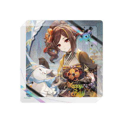 Genshin Impact Chiori Day of Destiny Series Character Acrylic Coaster