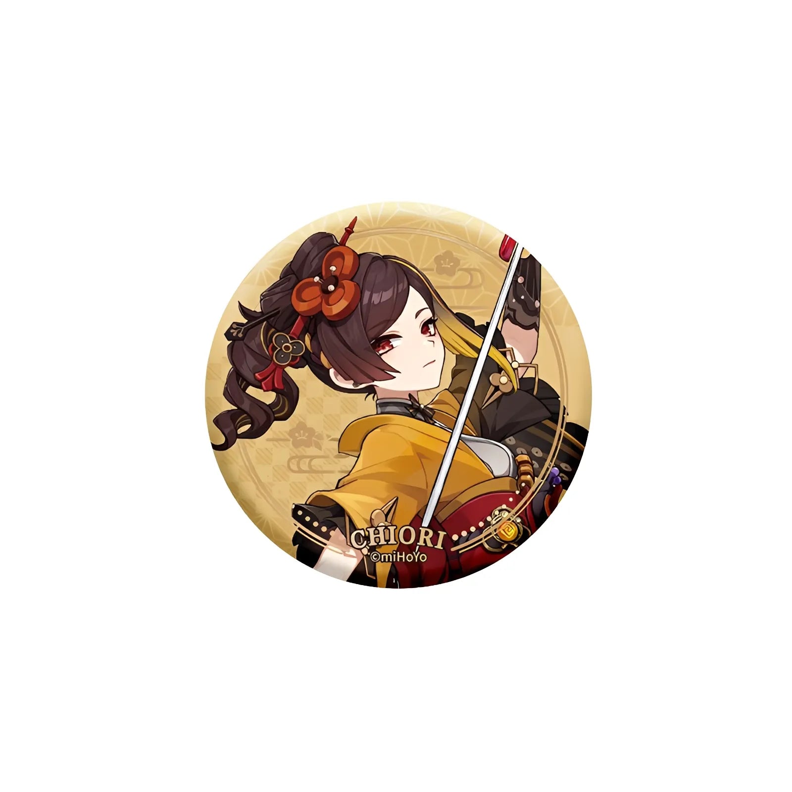 Genshin Impact Chiori Inazuma character badge collectible anime pin