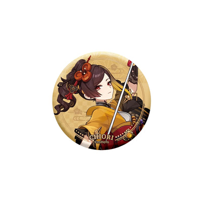 Genshin Impact Chiori Inazuma character badge collectible anime pin