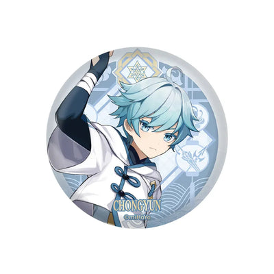 Genshin Impact Chongyun Character Badge Liyue Harbor Series Collectible Pin