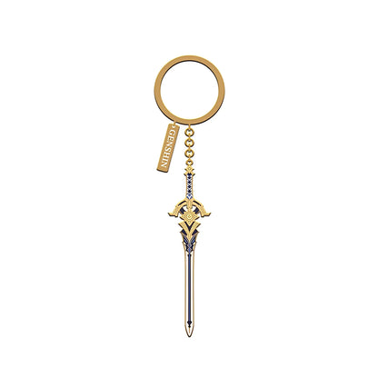Genshin Impact Cinnabar Spindle weapon metal charm keychain Divine Casting series
