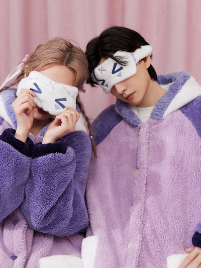 Model wearing Genshin Impact Citlali Home Robe
