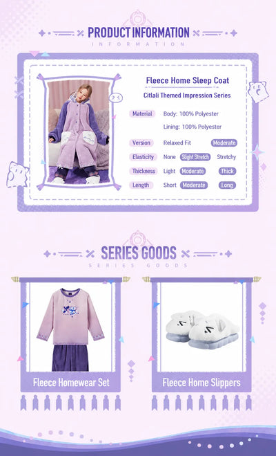 Citlali Home Robe product information