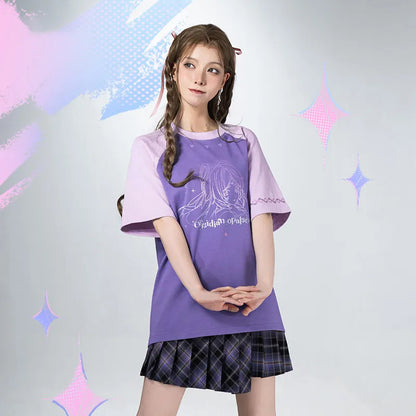 Genshin Impact Citlali Imprint T-Shirt front model display from Sparks and Summits Series