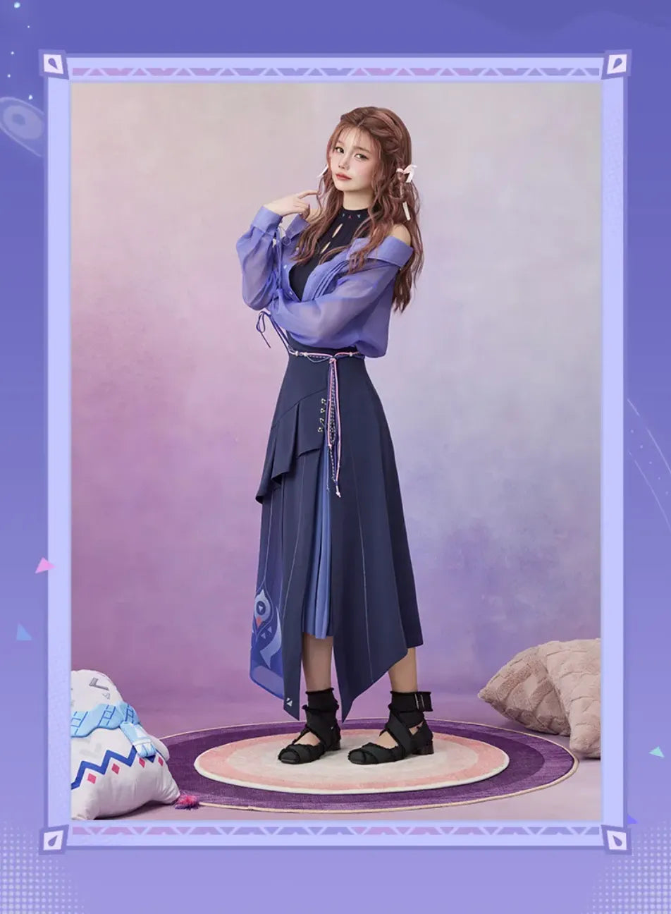 Genshin Impact Citlali long skirt model fit and product details