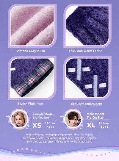 Citlali plush homewear fabric comparison