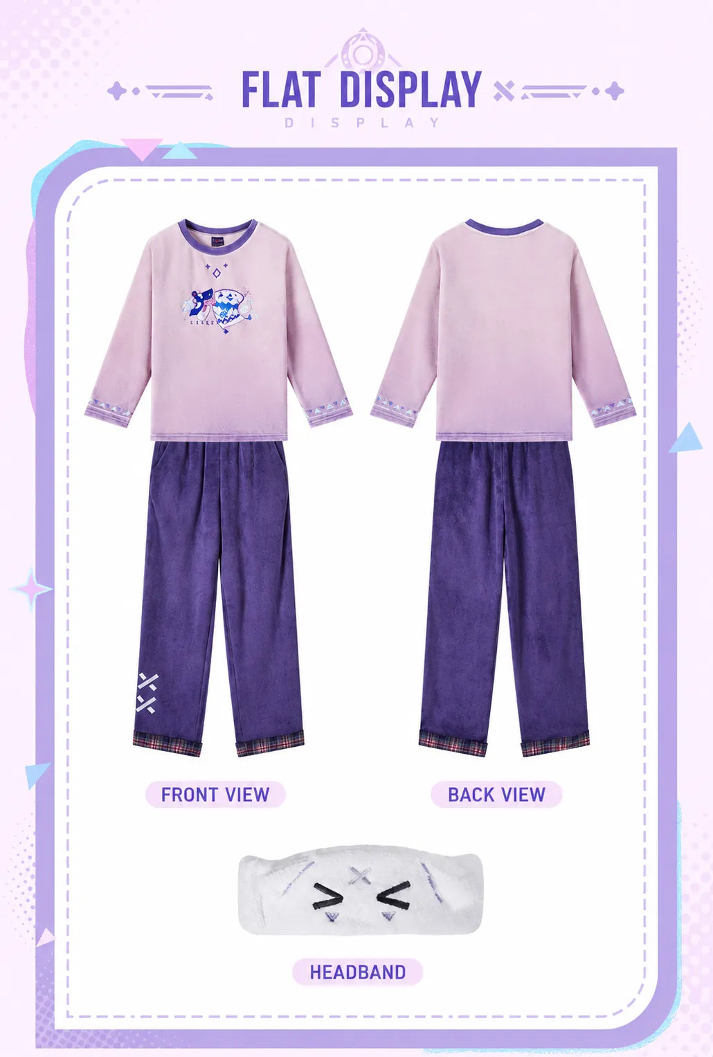 Citlali plush homewear complete set