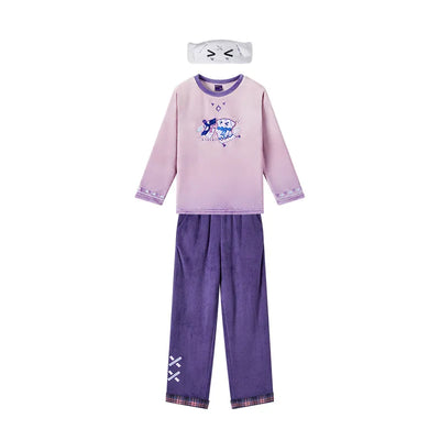 Genshin Impact Citlali Plush Homewear Set white background