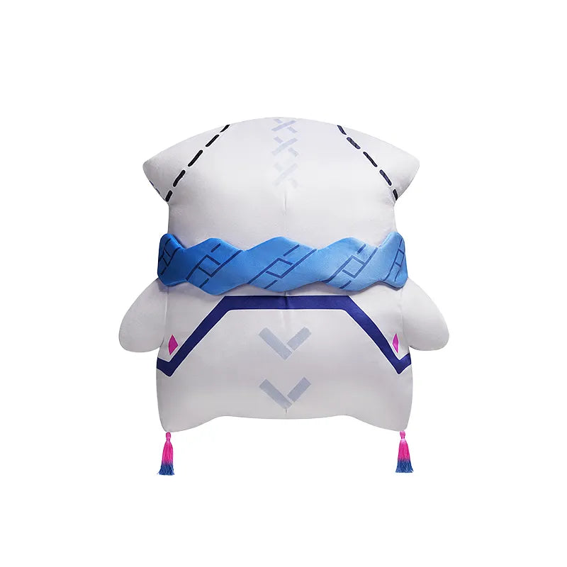 Citlali Plush Pillow Back View on White Background