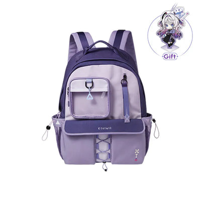 Genshin Impact Citlali Themed Impression Series sport backpack on white background