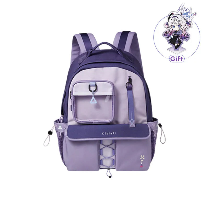 Genshin Impact Citlali Themed Impression Series sport backpack on white background