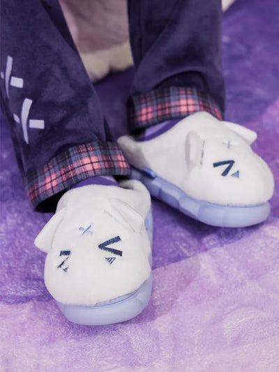 Genshin Impact Citlali Themed Impression Series Plush Home Slippers