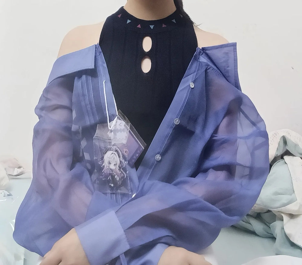 Genshin Impact Citlali Themed Impressions Series Knitted Shirt Set
