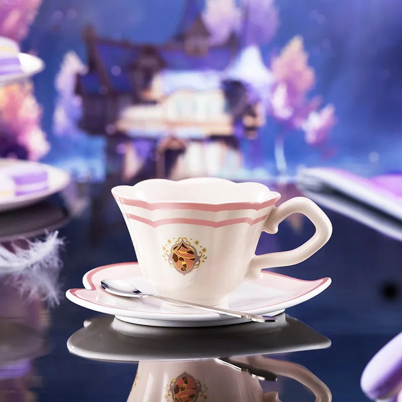 Genshin Impact Nicole ceramic afternoon tea set