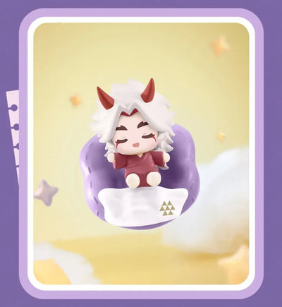 Arataki Itto chibi fridge magnet from the Genshin Impact Cloud Dream Series