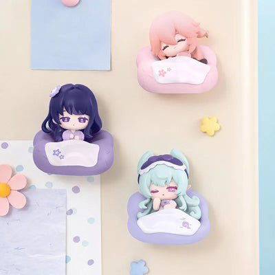 Genshin Impact Cloud Dream Series fridge magnet blind box character lineup