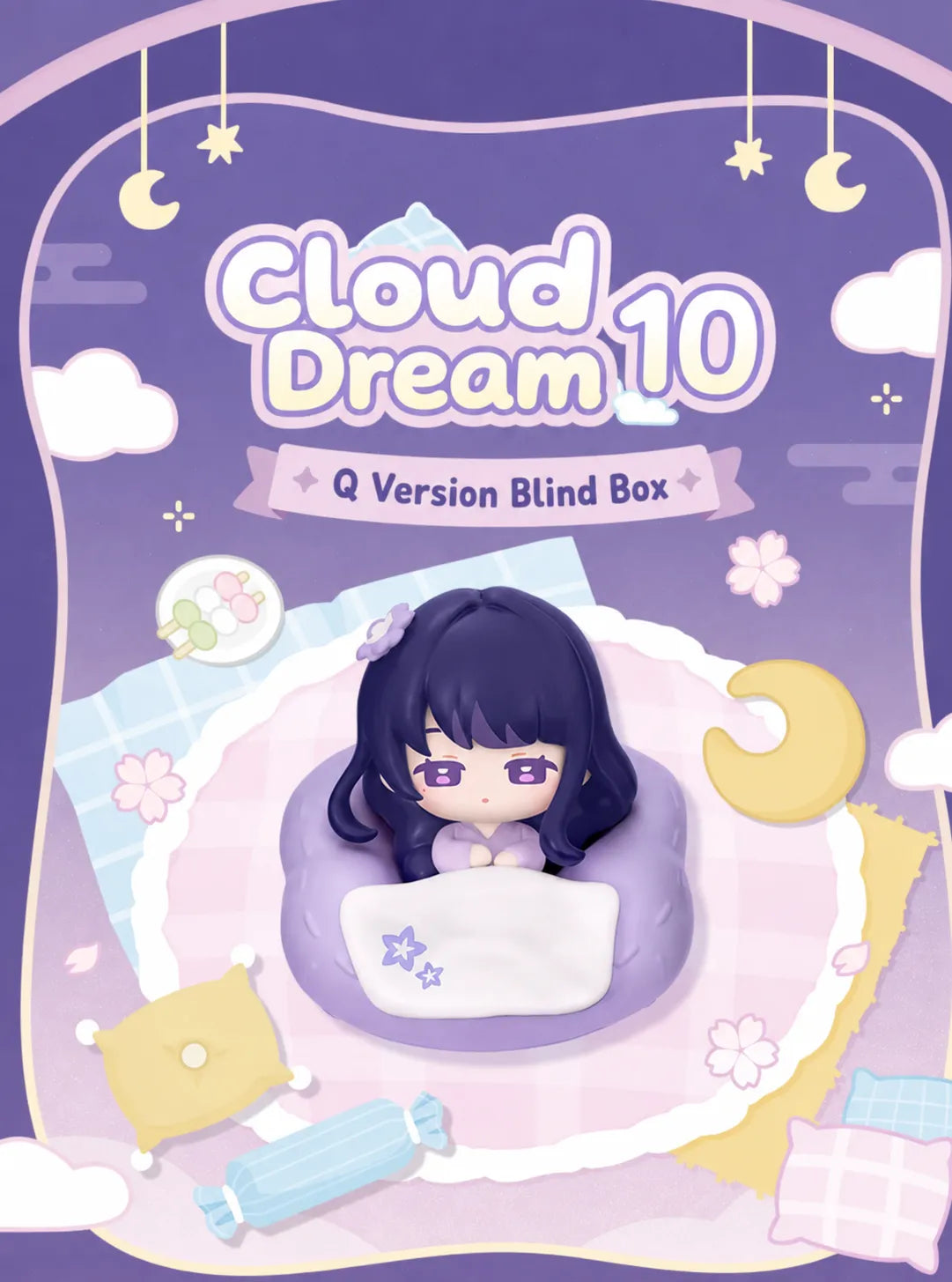 Cloud Dream Series lineup featuring Kazuha, Ayaka, Yoimiya, Raiden Shogun, Kokomi, Itto, Yae Miko, Ayato and Chiori
