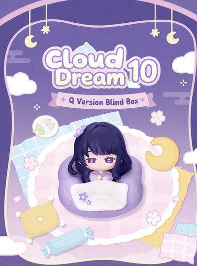 Cloud Dream Series lineup featuring Kazuha, Ayaka, Yoimiya, Raiden Shogun, Kokomi, Itto, Yae Miko, Ayato and Chiori