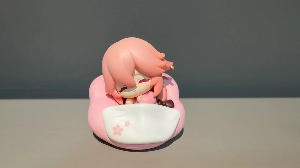 Genshin Impact Cloud Dream Series Caja Sorpresa de Imán Chibi para Nevera