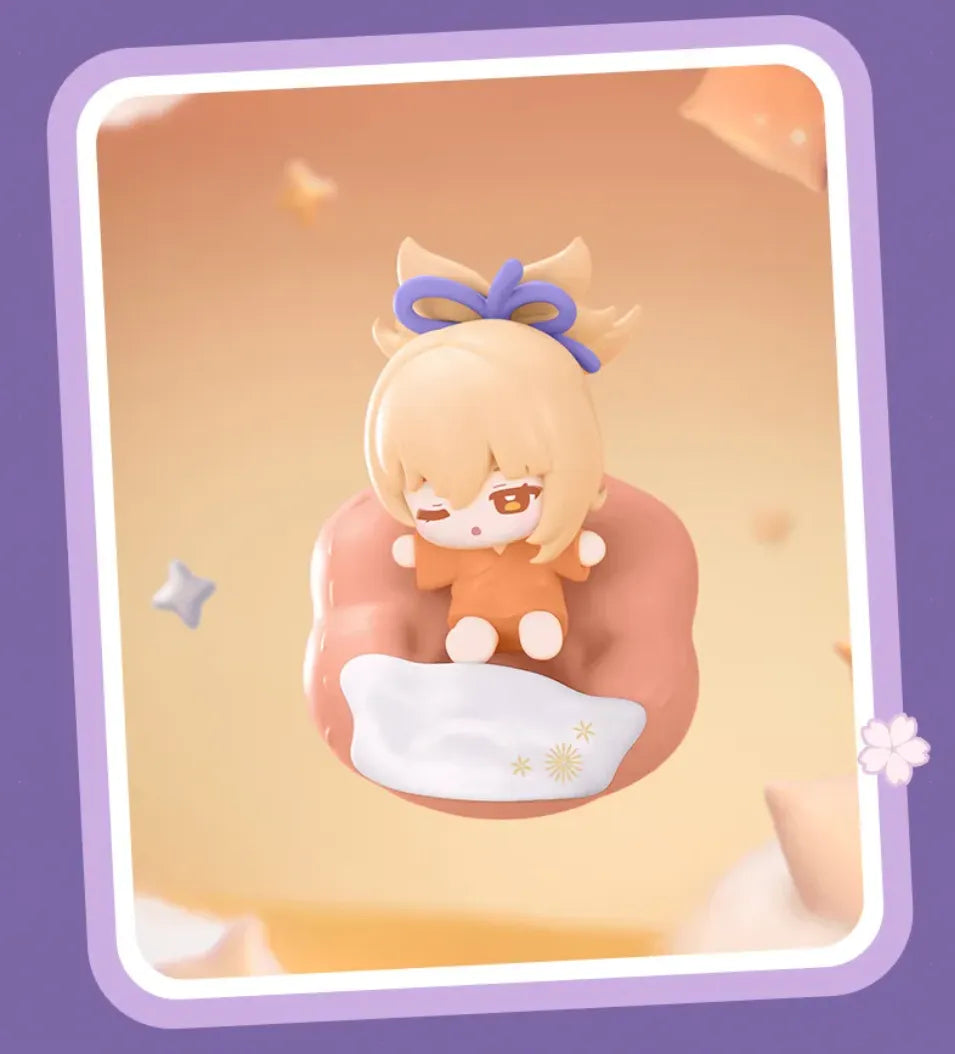 Yoimiya chibi fridge magnet from the Genshin Impact Cloud Dream Series