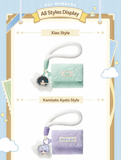 Portable Genshin Impact Cloud Storage Pouch for Daily Carry