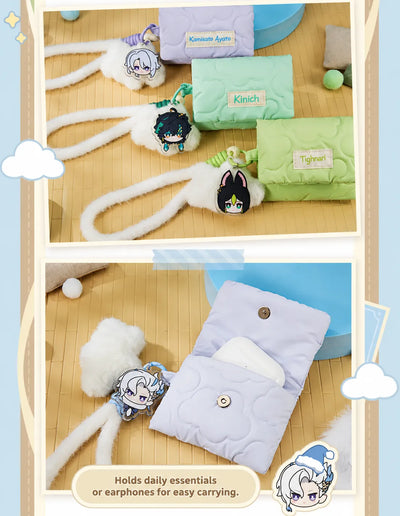 Cloud Storage Pouch Interior Capacity for Everyday Accessories