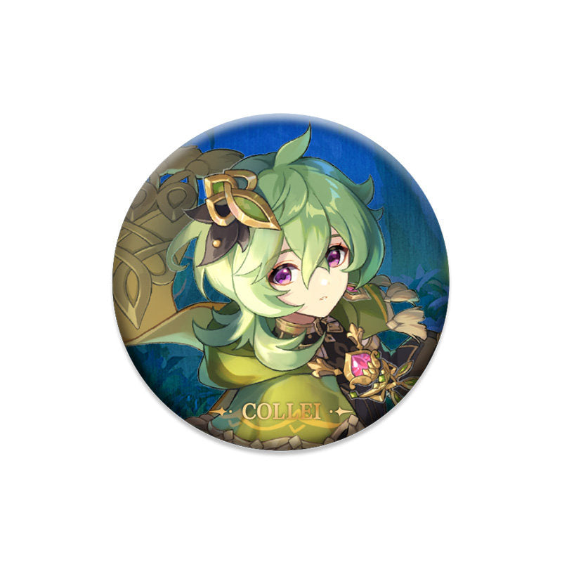 Genshin Impact Collei character badge anime collectible pin