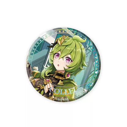 Genshin Impact Collei Summer Festival badge metal pin collectible