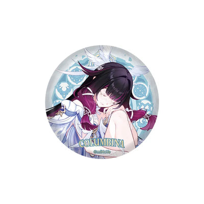 Genshin Columbina Nod-Krai Character Badge featuring premium character artwork