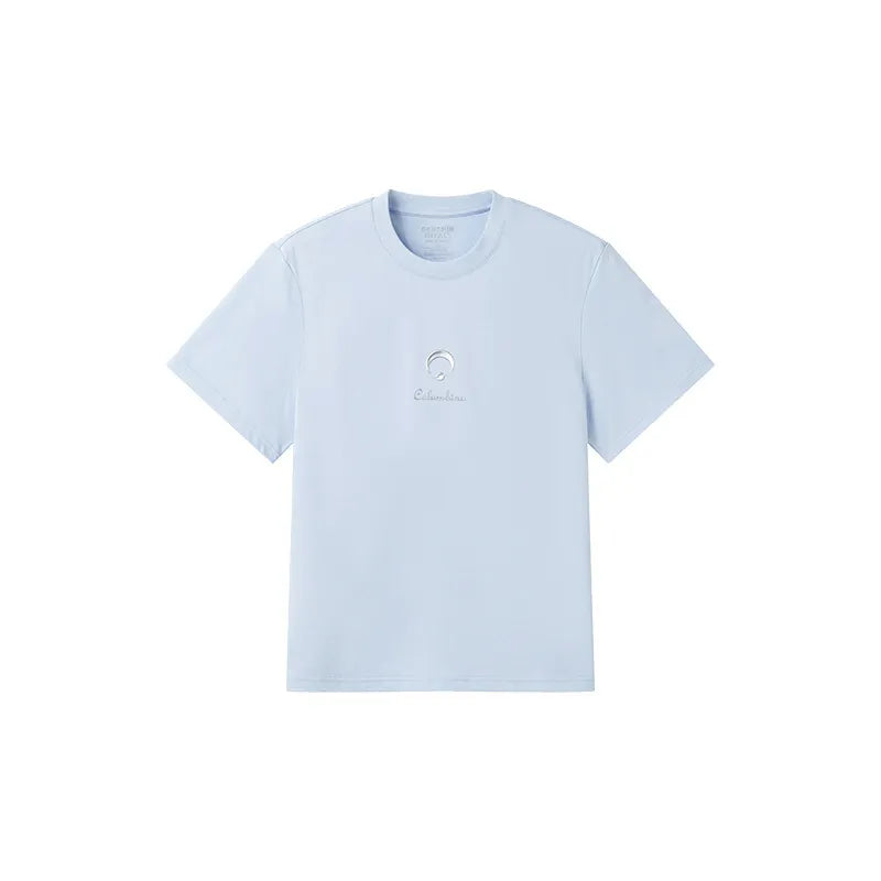 Columbina Theme Impressions Casual T-Shirt deep blue front and back