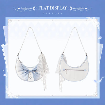 Columbina Theme Impressions Series crossbody bag construction details