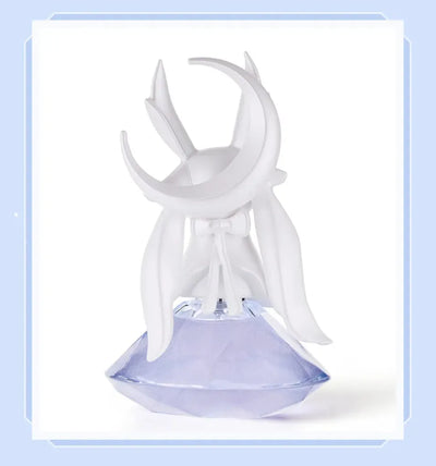Columbina faceted lavender perfume bottle with shimmer finish