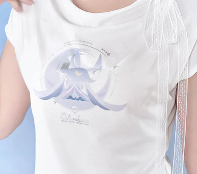 Columbina Theme Impressions T-Shirt styled outfit view