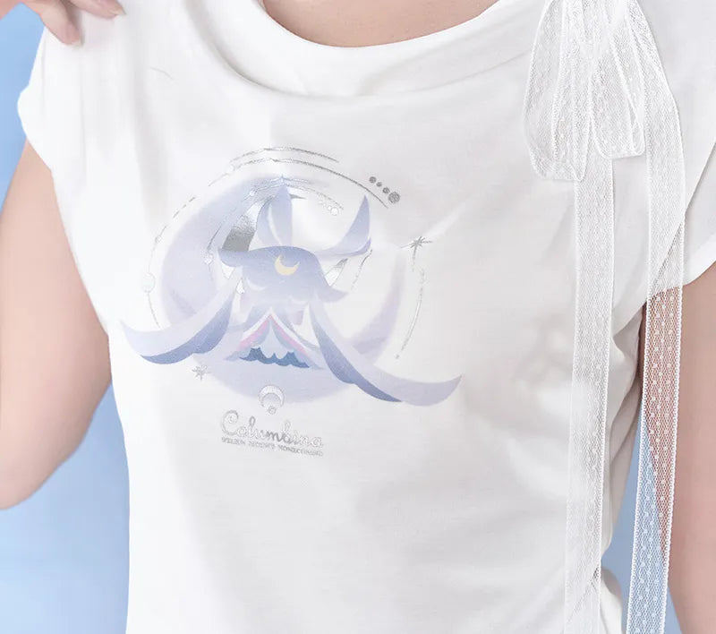 Columbina Theme Impressions T-Shirt styled outfit view