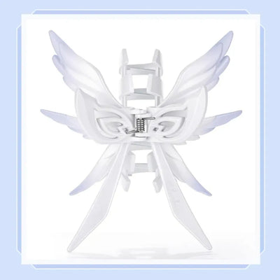 Columbina hair claw clip spring and clasp mechanism close-up
