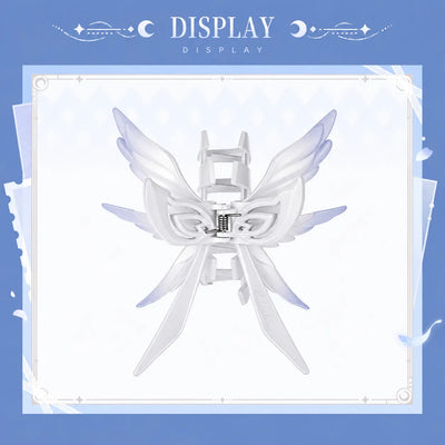 Columbina Theme Impressions Series wing hair claw clip display