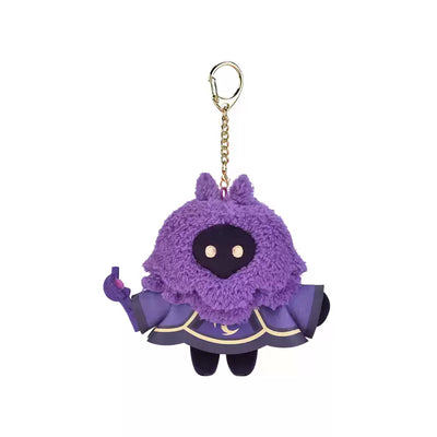 Cryo Abyss Mage plush keychain clean white background product image